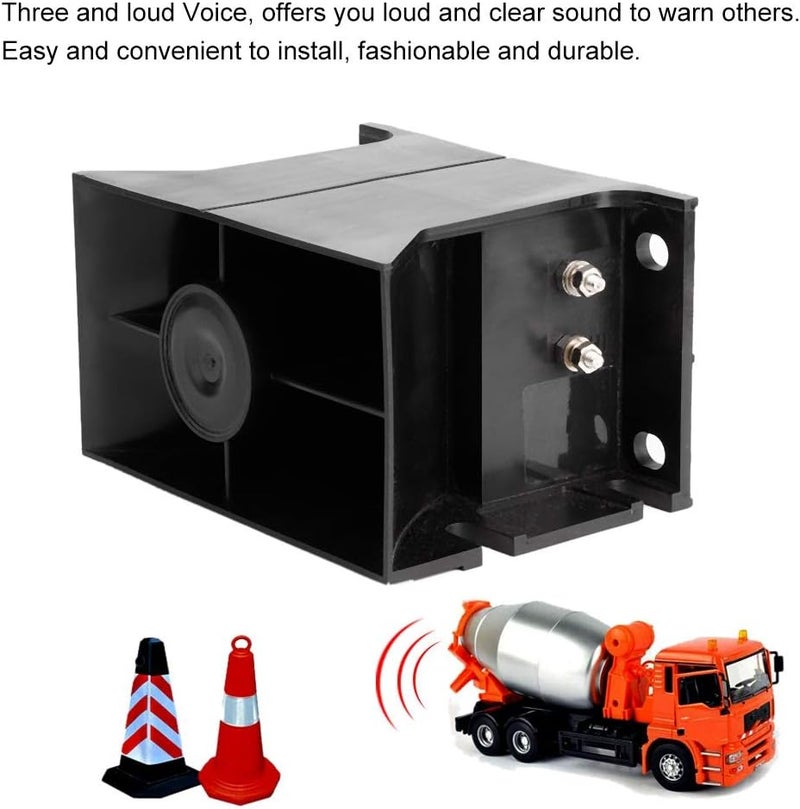 klarako 12Vklarako 24V Waterproof Alarm ABS Reversing Buzzer Horn for Car Vehicle Truck - Image 5