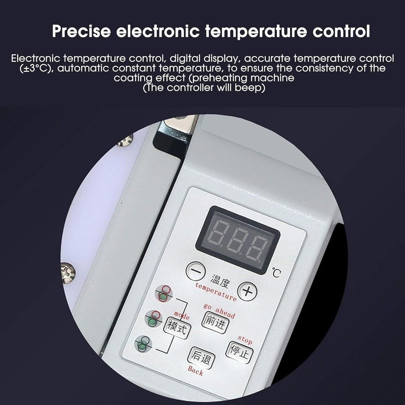 Automatic Thermal Roll Laminator with Digital Display and Temperature Adjustment for Office, Home, and School Use - Image 2