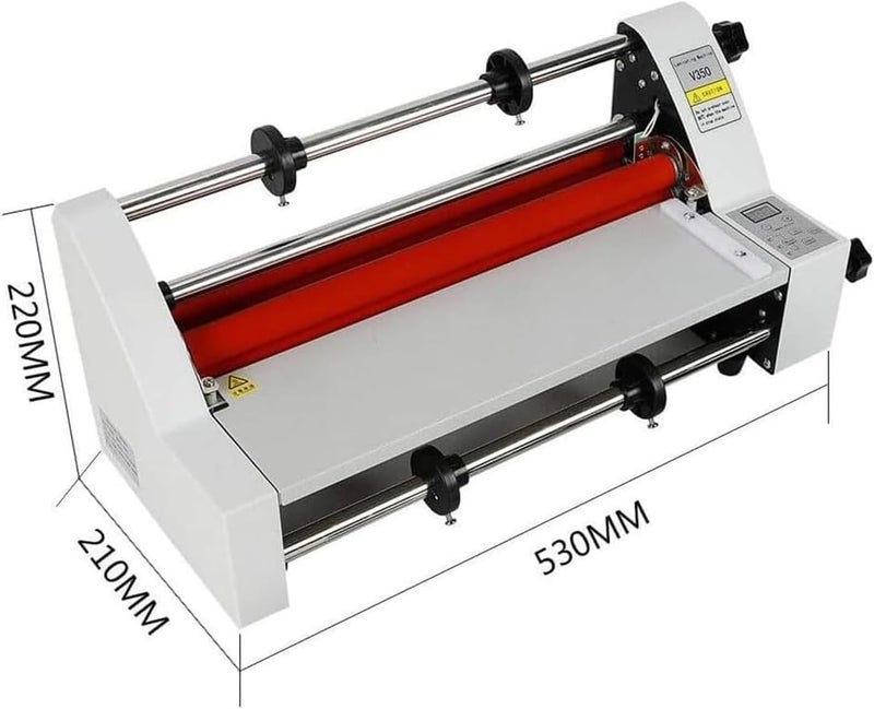 Automatic Thermal Roll Laminator with Digital Display and Temperature Adjustment for Office, Home, and School Use - Image 5