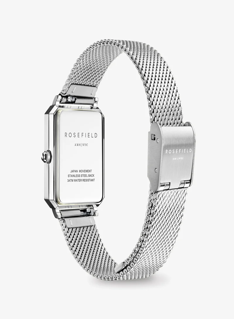 Rosefield  Rosefield The Octagon XS Mesh White Silver Women Watch - OWSMS-O74 for Women | Best Price UAE