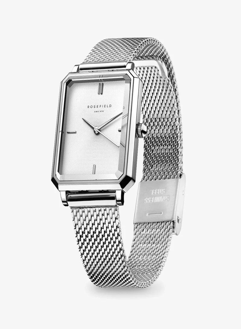 Rosefield  Rosefield The Octagon XS Mesh White Silver Women Watch - OWSMS-O74 for Women | Best Price UAE
