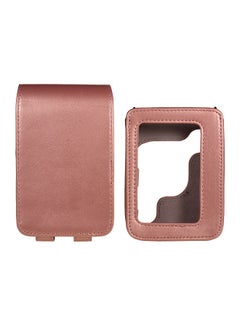 Generic Compact Size Instant Camera Case Bag PU Leather with Shoulder Strap Compatible with Fujifilm Fuji Instax mini LiPlay  - Image 2