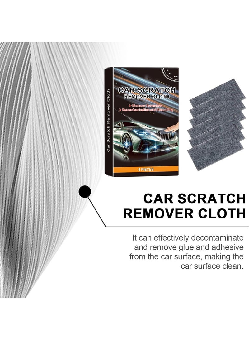 Generic Car Scratch Remover Cloth, Car Scratch Remover for Scratches Shine Cloths for Car Scratches Repair Scratches, Swirls, Paint Residues 6 Pack  - Image 2
