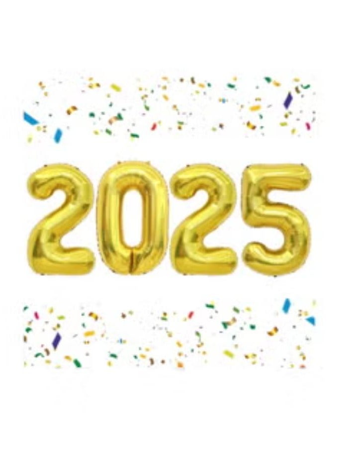 2025 أرقام بالون الهيليوم