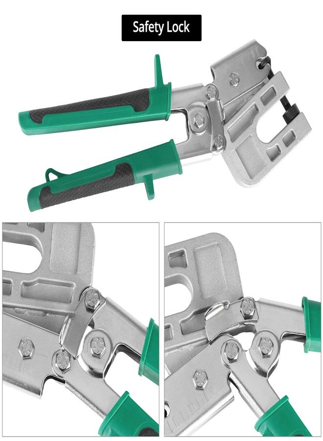 QWORK Metal Stud Crimper - 10 Inches Heavy Duty Punch Lock Crimper Framing Fastening Hand Tool - Image 4