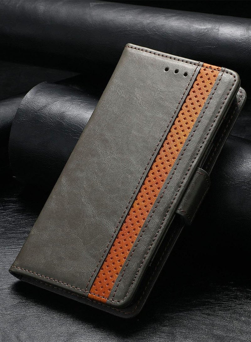Y&D Wallet Folio Case Magnetic Closure RFID Blocking Card Slots Kickstand Shockproof Compatible with Samsung Galaxy Z Fold 3  - Image 2