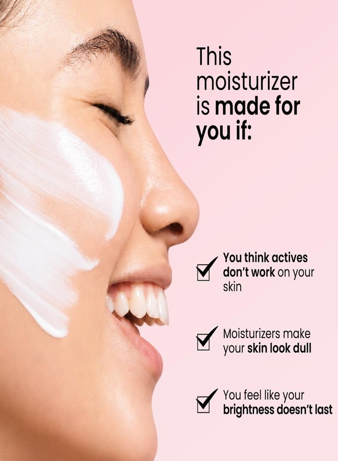 Foxtale Lightweight Brightening Face Moisturiser with Vitamin C & Niacinamide |Brightens & Evens Skin Tone, Fades Dark Spots & Deeply Hydrates | For Normal to Dry Skin | For Men & Women | 100 ml - Image 5