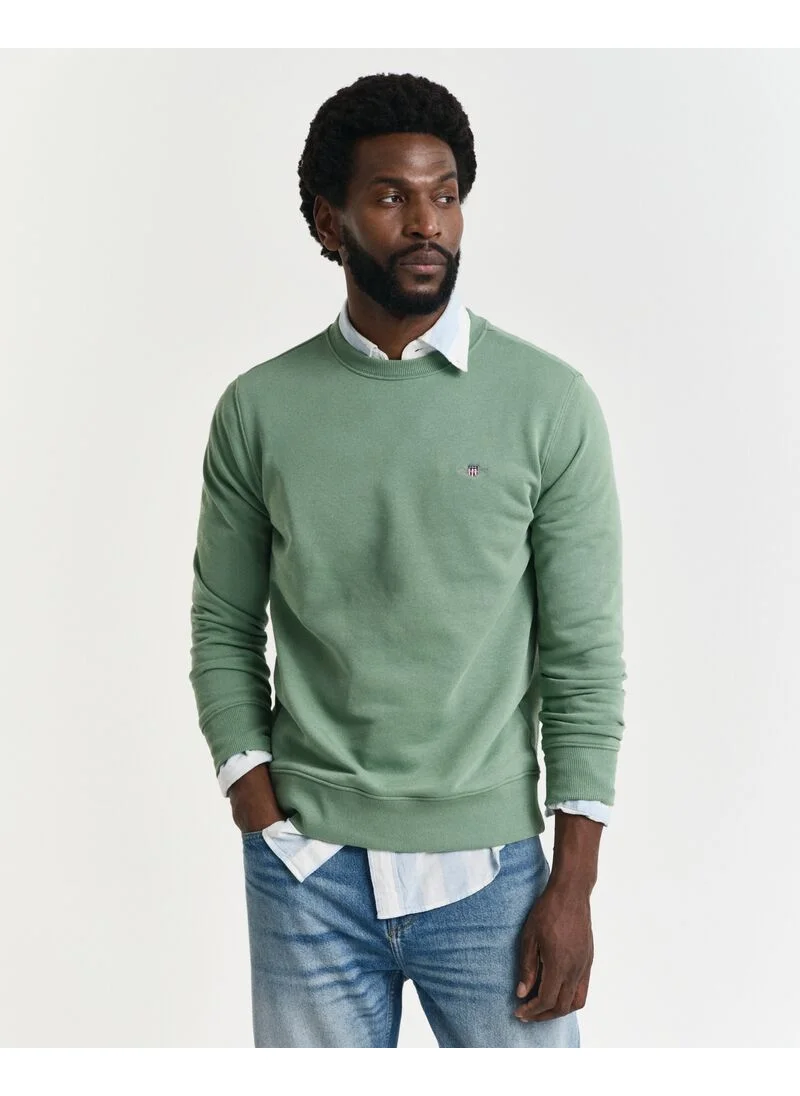غانت Gant Regular Shield C-Neck Sweat