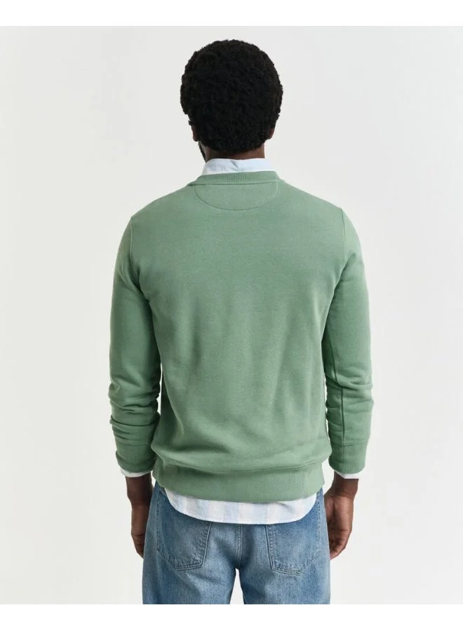 GANT  Gant Regular Shield C-Neck Sweat for Men | Best Price UAE