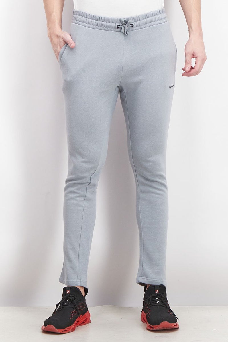 Tahari Men Regular Brand Logo Drawstring Jogger Pants, Sage Blue - Image 1