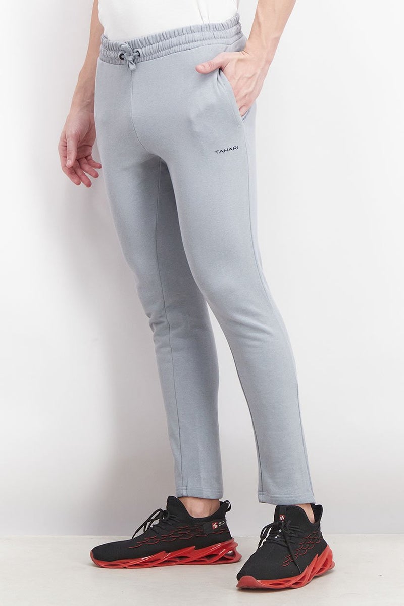 Tahari Men Regular Brand Logo Drawstring Jogger Pants, Sage Blue - Image 2