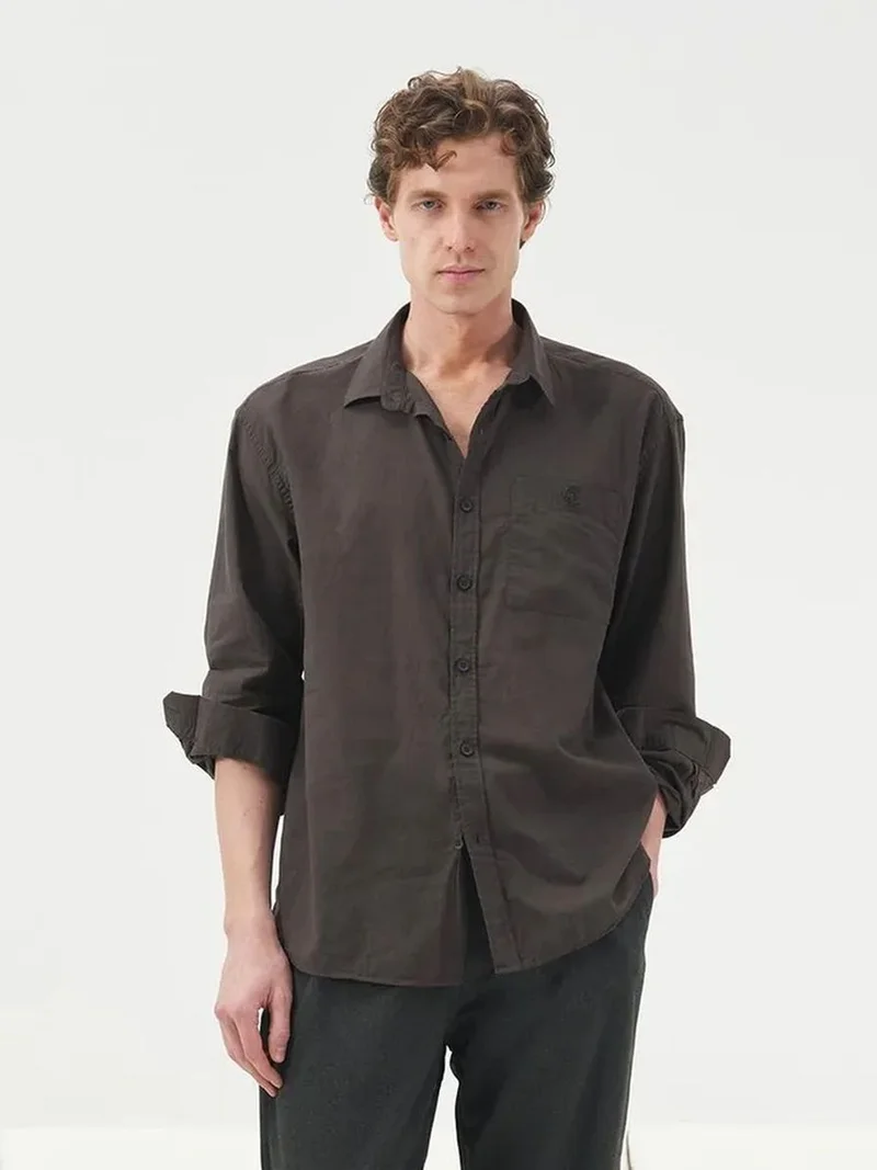 جيستو GIESTO Regular Fit Long Sleeve Poplin Shirt