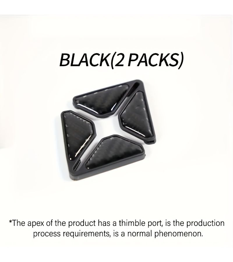 Carbon Fiber Modified Car Door Bumper Silvery Universal Soft Plastic Protector - Image 3