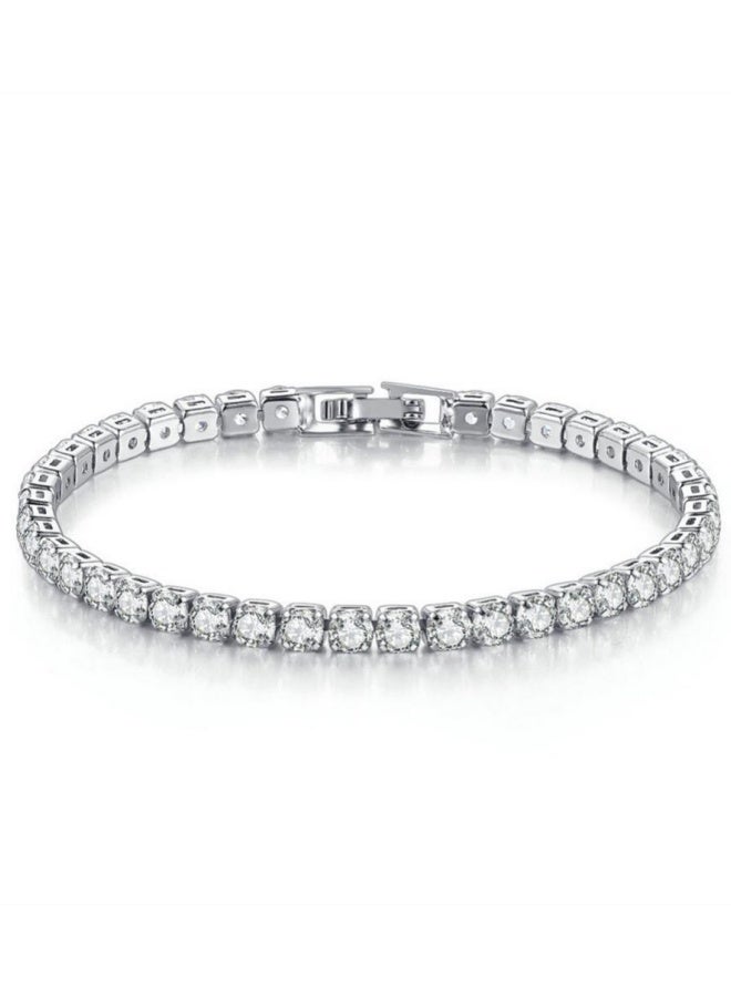 Hip Hop Zircon Bracelet Zircon Anklet Simple Bracelet 