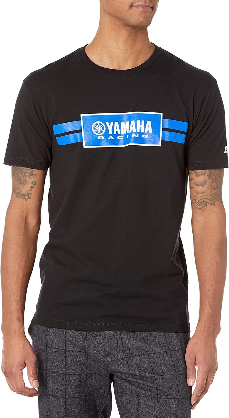 Factory Effex Racing Stripes T-Shirt - Black - Image 1