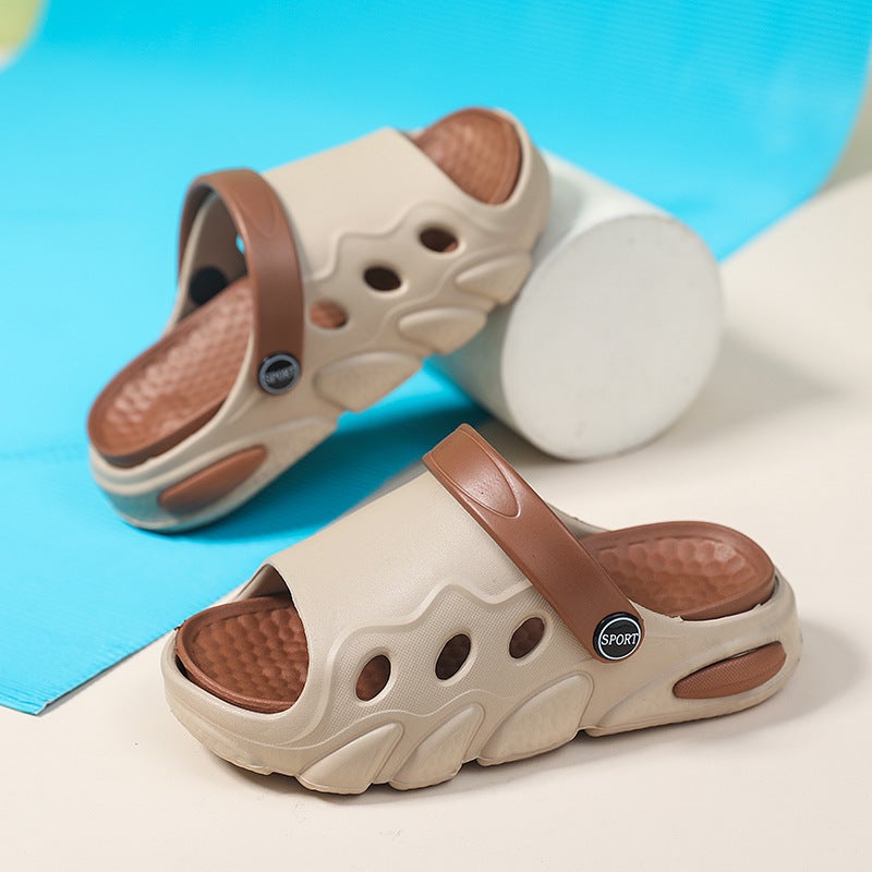 Children'S Slippers Boys Boys New Indoor Home Bath Non-Slip Kids Baby Soft Sole Summer Outdoor Sandals - Image 1