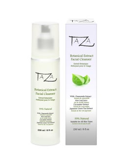 Taza Taza Premium Natural Botanical Extract Facial Cleanser, 8 oz (231 ml) Firmer and Refined Skin With: Chamomile Extract, Aloe Leaf Juice, Cucumber Extract, Japanese Green Tea Extract  - Image 1
