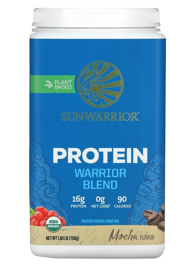 Sunwarrior Warrior Blend Protein Mocha 1.65 lb (750 g)