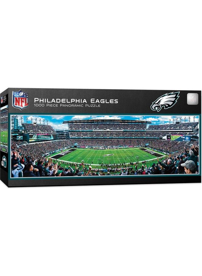 MasterPieces Nfl Philadelphia Eagles Stadium Panoramic Jigsaw Puzzle 1000 Pieces - Image 1