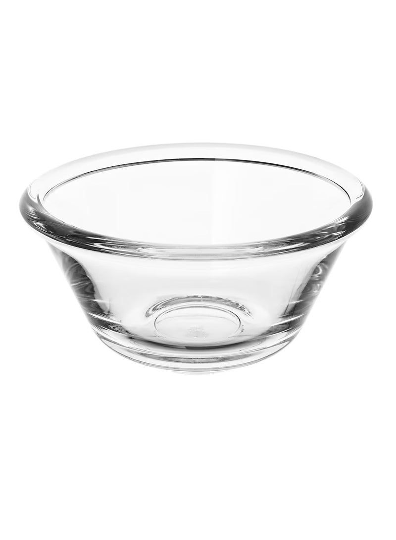 وعاء زجاج شفاف 12 سم - Image 3