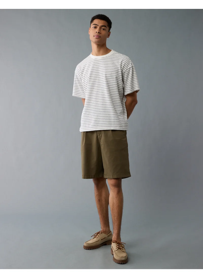 American Eagle AE Flex Loose Pleated Pull-On Short
