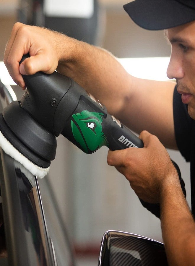 BATOCA S2 Cordless Random Orbital Polisher Buffer, 2Pcs 4.0Ah Batteries, LCD Display with 6 Variable Speed 2000- 4500 RPM Wireless Car Polishing Kit for Car Detailing, Polishing, Waxing, Cleaning - Image 5