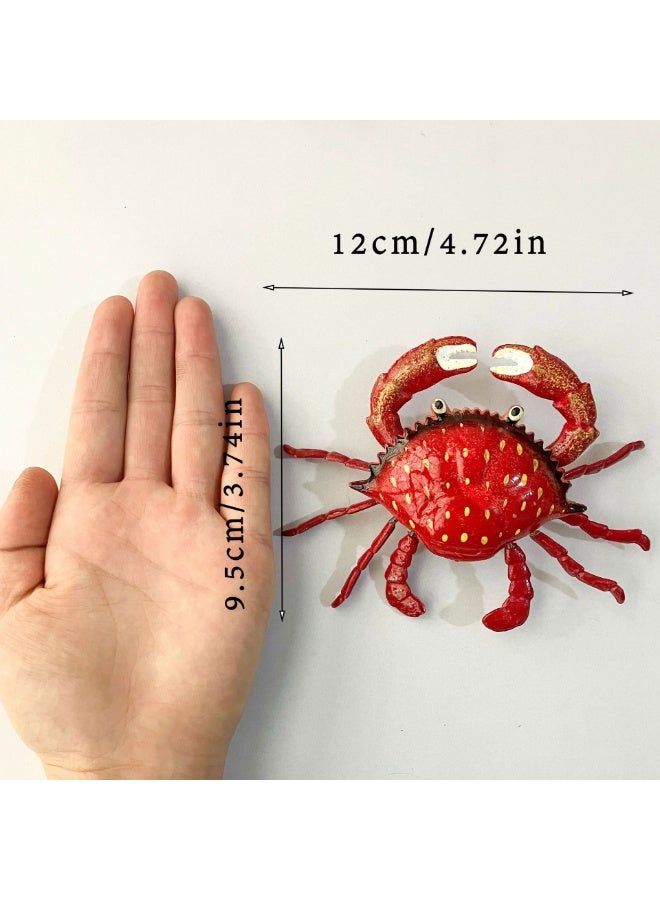 Cute Realistic Crab-Shaped Refrigerator Magnet With Movable Limbs, Painted Refrigerator Magnet, Home Decoration - Image 4