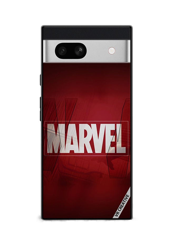 VR CREATIVE Protective Case Cover For Google Pixel 7a Marvel Design Multicolour - Image 1