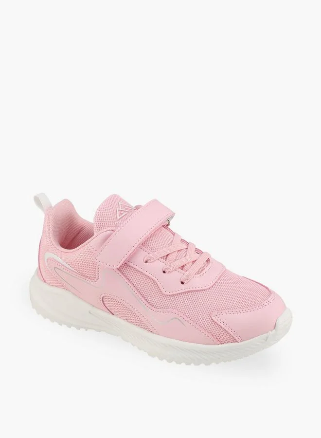 Oaklan By Shoexpress Girls Hook & Loop School Running Shoes