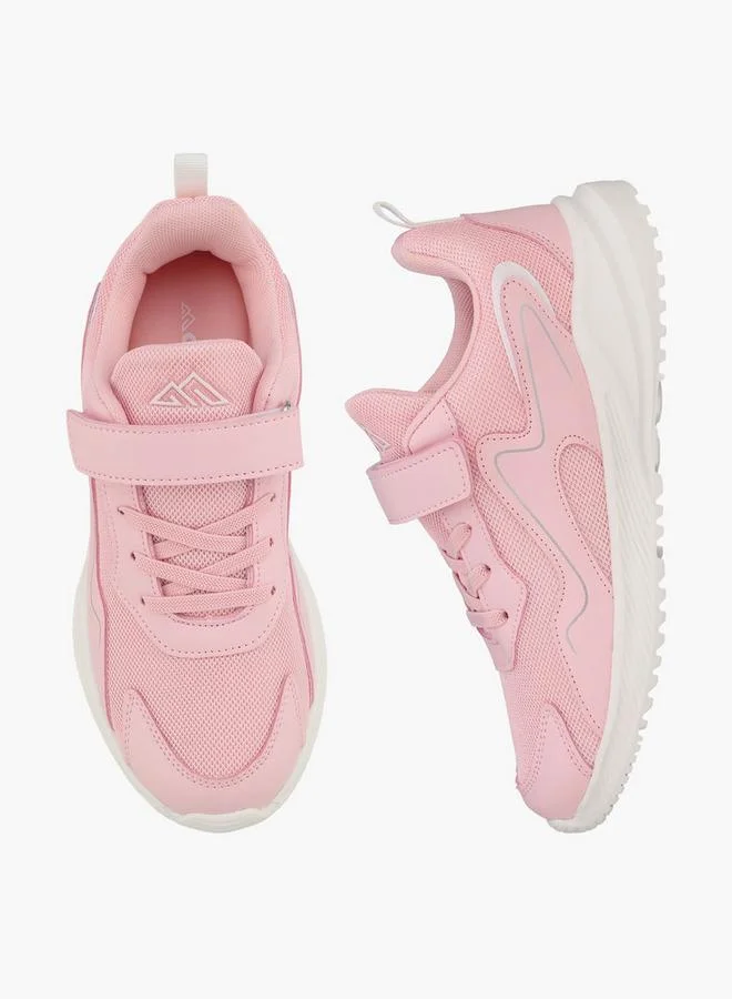 Oaklan By Shoexpress Girls Hook & Loop School Running Shoes