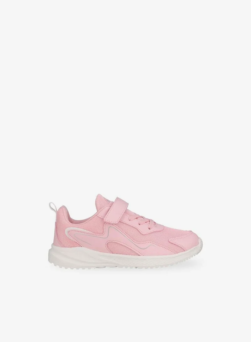 Girls Hook & Loop School Running Shoes