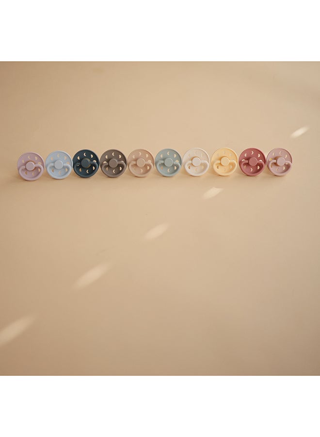 FRIGG Moon Phase Latex Baby Pacifier 6-18M 1-Pack Cream Night - Size 2 - Image 4