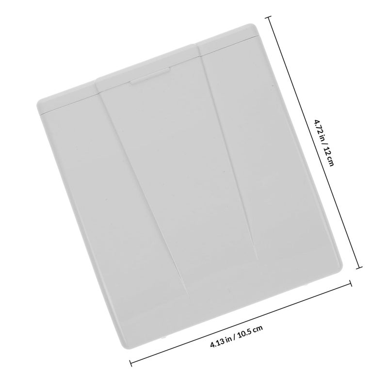 Waterproof Outlet Cover Sliding Lid White Single Gang For Bathroom Outdoor Use - Image 3