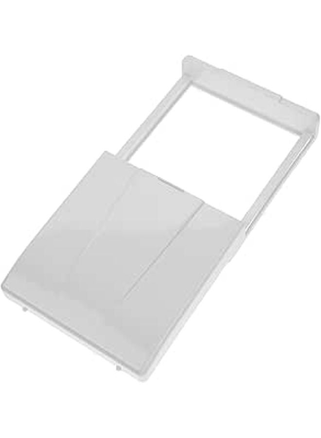 Waterproof Outlet Cover Sliding Lid White Single Gang For Bathroom Outdoor Use - Image 1