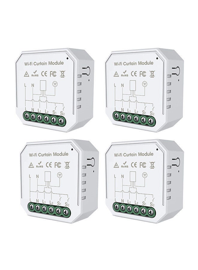 Tuya WiFi Intelligent Curtain Switch Module Home Curtain Modification Module Mobilephone Device Sharing Timing Function APP Remotes Control Compatible with Alexa Home Voice Control  - Image 1