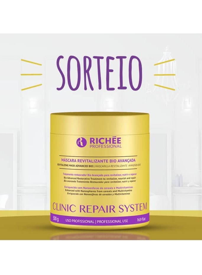 Richee Professional Richée Professional | Clinic Repair System | Revitalizing Conditioning Mask | 500 gr / 17.6 oz. - Image 2