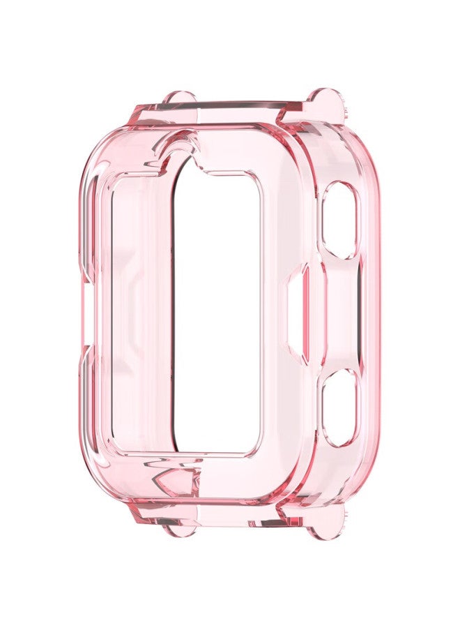 Kmaxai Protective Case + Screen Protector Set For Huawei Children's Watch 4pro, Soft Silicone Case And Screen Protector Film, Scratch-resistant Eye Protection Film, Tempered Glass Film, Transparent - Image 2