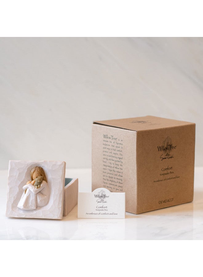 Willow Tree صندوق تذكار مزين يدويًا من شجرة الصفصاف - Image 4