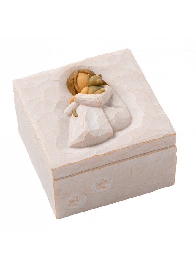 Willow Tree صندوق تذكار مزين يدويًا من شجرة الصفصاف - Image 1