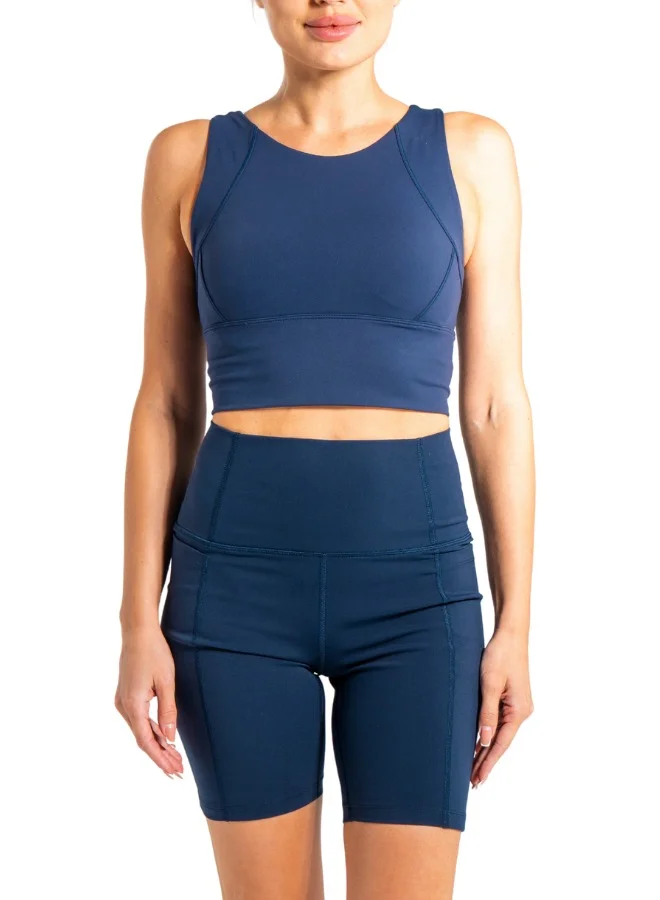 Mohuki Navy Mohuki Andie Biker Shorts - Navy for Women | Best Price UAE