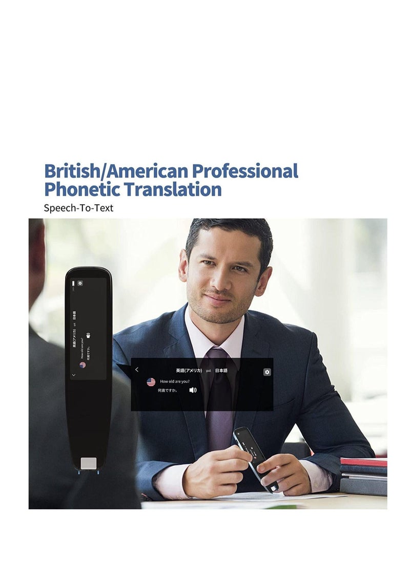 Generic - Scan Reader Pen 16GB Dictionary Mobile Scanner Translator Scanning Pen 112 Language OCR Digital Reader Pen Voice Translator Device Text Phonetic Multilingual Translation - Image 1