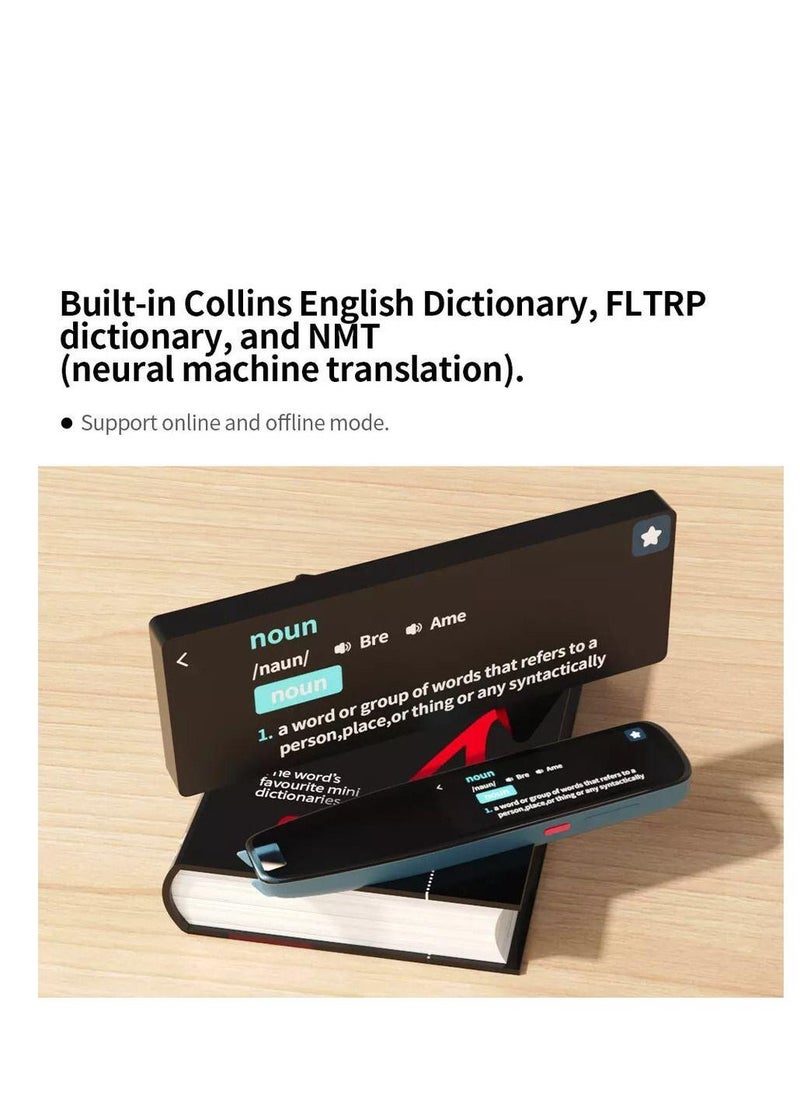 Generic - Scan Reader Pen 16GB Dictionary Mobile Scanner Translator Scanning Pen 112 Language OCR Digital Reader Pen Voice Translator Device Text Phonetic Multilingual Translation - Image 1