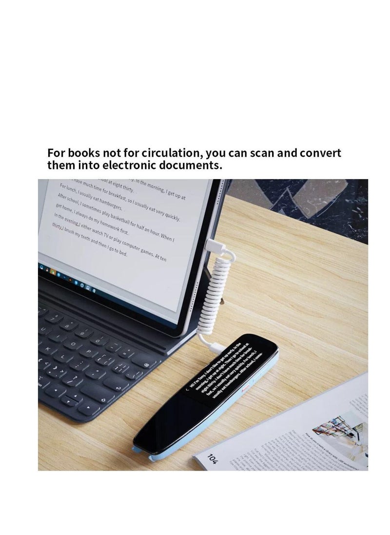 Generic - Scan Reader Pen 16GB Dictionary Mobile Scanner Translator Scanning Pen 112 Language OCR Digital Reader Pen Voice Translator Device Text Phonetic Multilingual Translation - Image 1