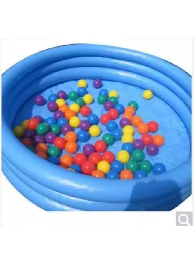 INTEX Wet Set Round Pool - Small Inflatable Swimming Pool for Kids, Size 1.47m x 33cm. 3-Ring Pool for Toddlers, Model 58426. - Image 2