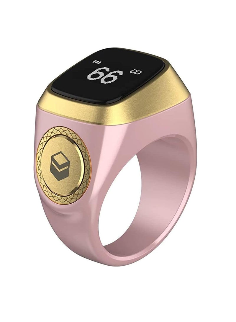 iQIBLA خاتم ذكر لايت الذكي البلاستيكي الوردي 20 مم - Image 3