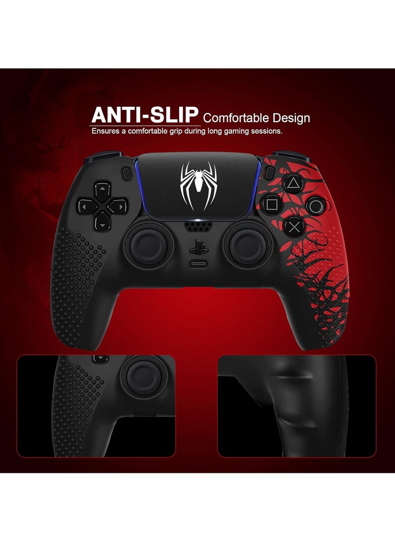 DualSense Wireless Controller for PS4 - Marvel’s Spider-Man 2 Limited Edition | Enhanced Gaming Experience with Adaptive Triggers & Haptic Feedback