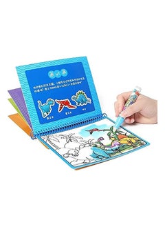 Generic Coloring Book 4 Pieces Magic Water Coloring Book Lightning With Magic Pen And Painting Drawing  - Image 2
