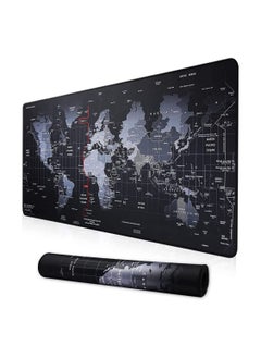 Generic World Map Gaming Mouse Pad - 40X90cm Thick 3mm XXXL Extended Size - Anti Slip Base - Speed Edition  - Image 1