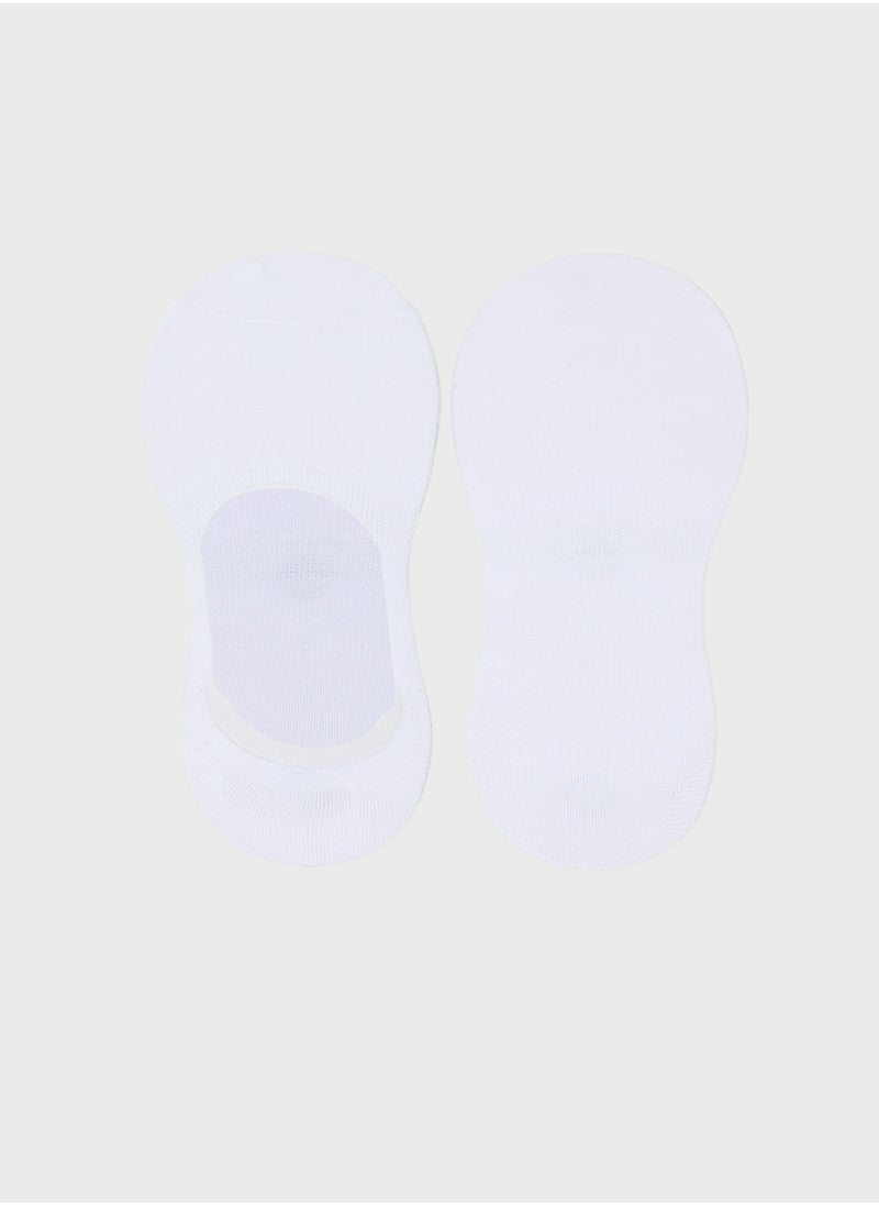 Seventy Five Basics - Pack Of 5 Invisible Socks - Image 1
