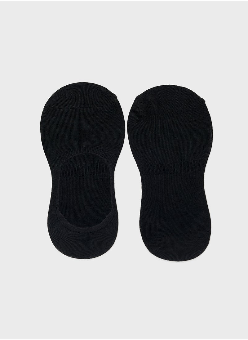 Seventy Five Basics - Pack Of 5 Invisible Socks - Image 1